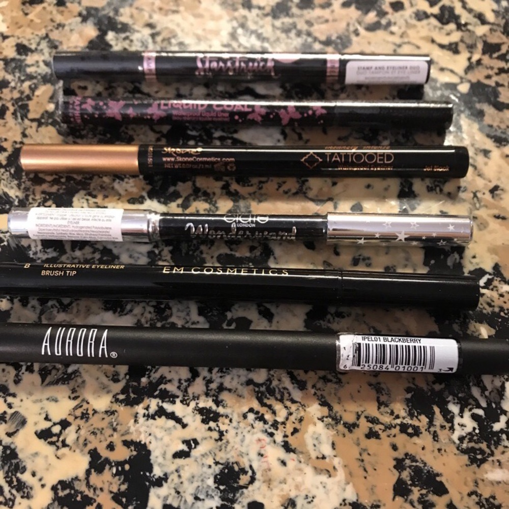 6 eyeliners Ciate, Aurora, Seraphine, Em, Skoane